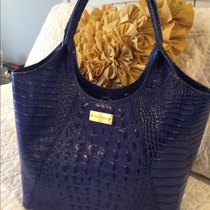 Brahmin royal blue tote